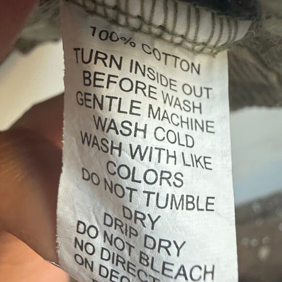 Vintage Y2K Embellished Thermal Long Sleeve Womens L Rhinestone Waffle Knit‎ Top - Picture 3 of 5